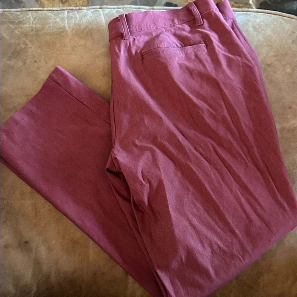 Mizzen+Main Maroon Pants